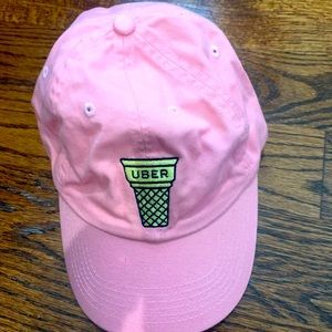 LIMITED edition pink Uber ice cream baseball cap